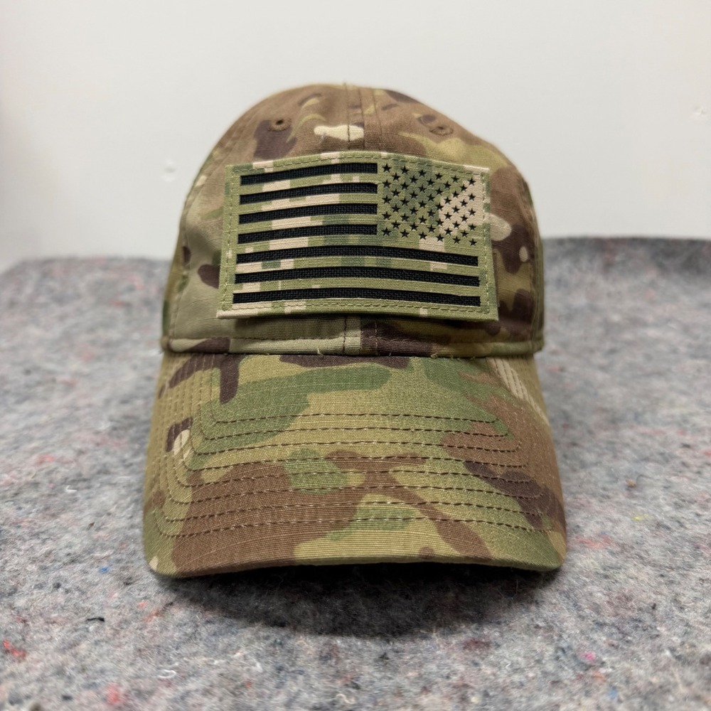 5.11 Tactical Hat Mens OS Multicam Camo Flag Bearer Cap Hook Loop Patch Ripstop